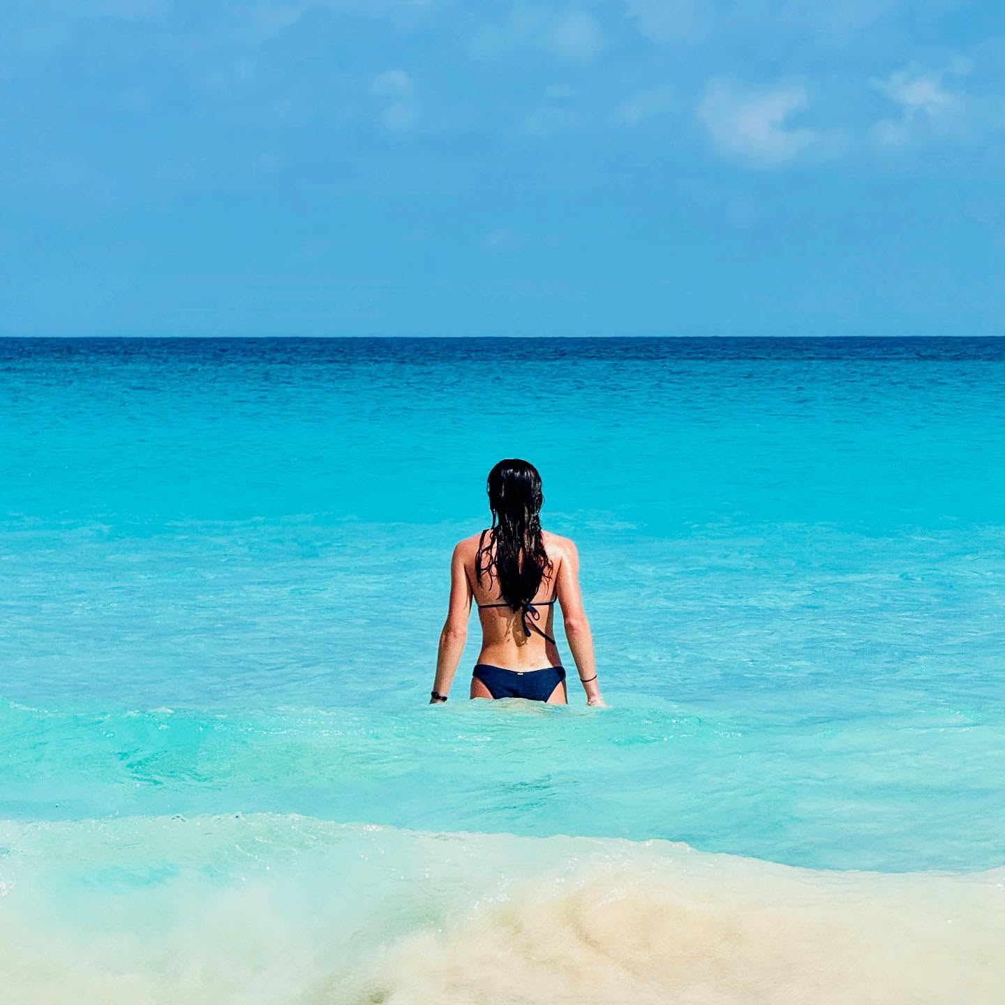 Instagram post with the caption: Vitamin sea 🌊...